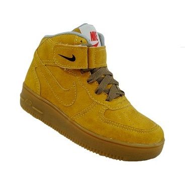 Tênis Infantil Nike Air Force  Amarelo