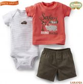 Conjunto Carter's 3 Pçs